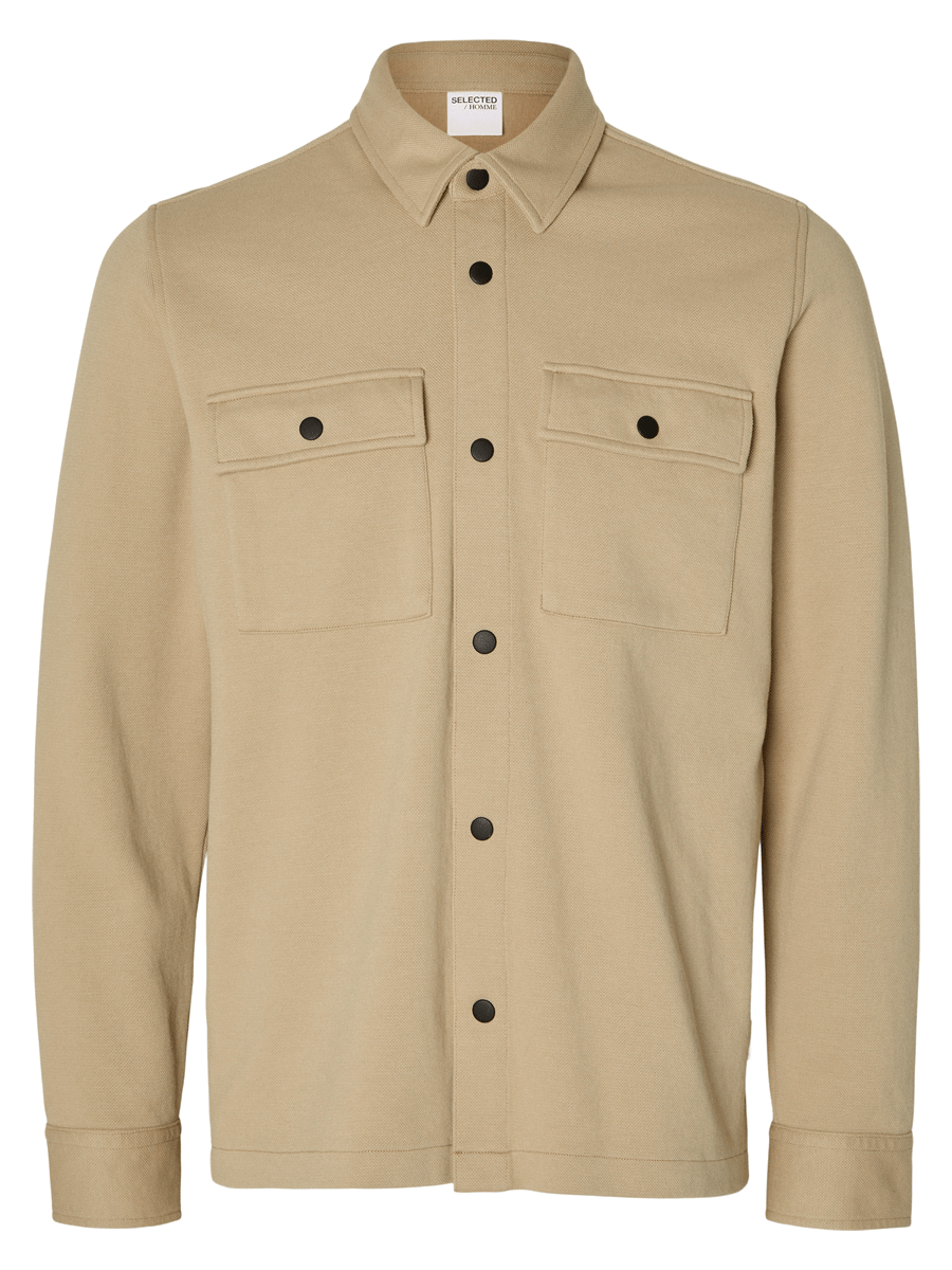 Selected Men Overtøj 16085115_oatmeal_S - Bygholm Menswear